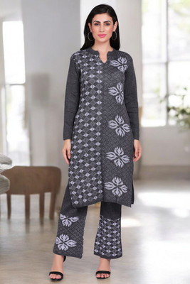 FUKUSO Women Kurta Palazzo Set