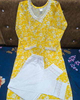 R A Enterprises Women Kurta Pant Set