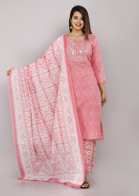 jivika Women Kurta Pant Dupatta Set