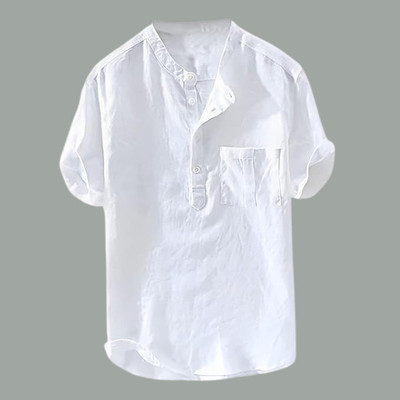 ZAKOD Men Solid Straight Kurta(Yellow)
