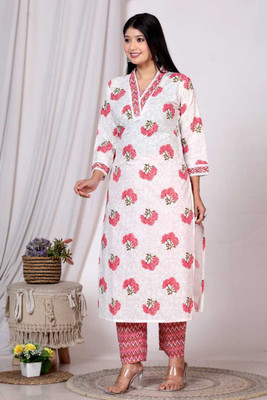 Anvay Creation Women Kurta Pant Set