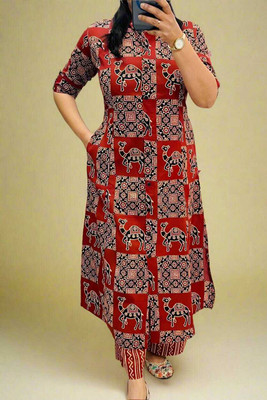WGC Women Kurti Pant Set