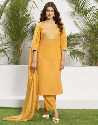 Divastri Women Kurta Pant Dupatta Set