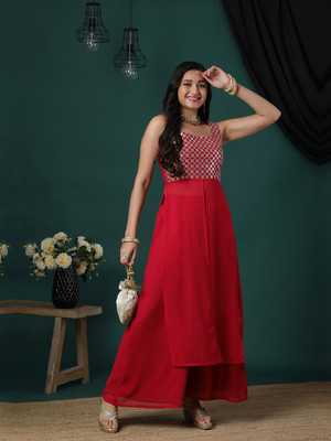 Globus Women Kurta Palazzo Set