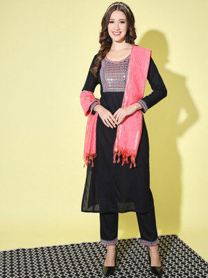 Tibra Attire Women Kurta Pant Dupatta Set