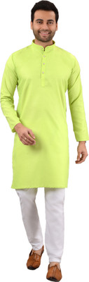 MOUDLIN Men Kurta Pyjama Set