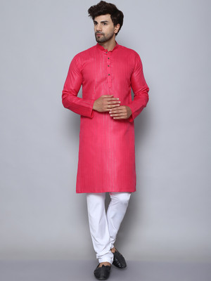 BANHUSSAIN Men Kurta Pyjama Set