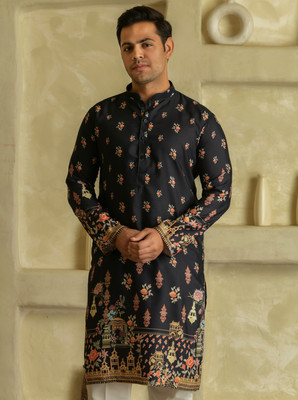 BEXARIO Men Kurta Pyjama Set