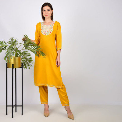 Edyssa Women Kurta Pant Set