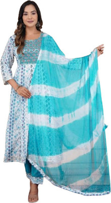 LaxmiCollection Women Kurti Pant Dupatta Set