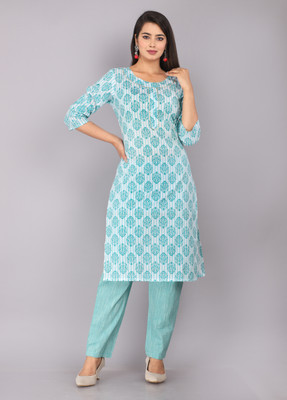 CHECHI Women Kurta Pant Set