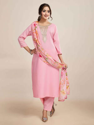 NAVLIK Women Kurta Pant Dupatta Set