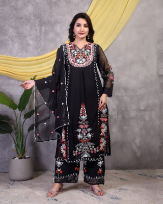 ONETONE Women Kurta Pant Dupatta Set