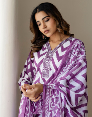 Skylee Women Kurta Pant Dupatta Set