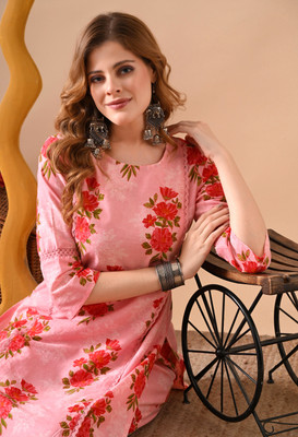 PRISCA Women Kurta Pant Set