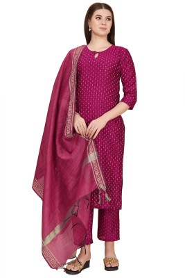 Arawins Women Kurta Pant Dupatta Set