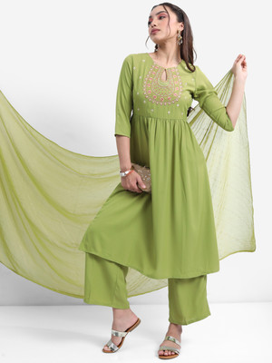 Vishudh Women Kurta Palazzo Set
