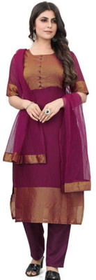 A One Collection Women Kurta Pant Dupatta Set