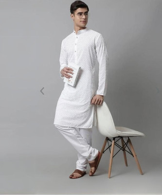 JILANI TRADERS Men Kurta Churidar Set