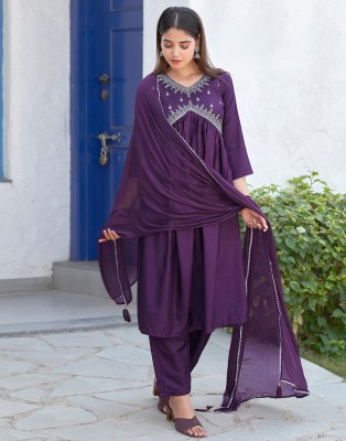 Samah Women Kurta Pant Dupatta Set