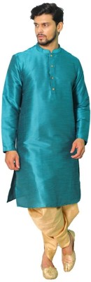 House of Aqss Men Kurta Dhoti Pant Set