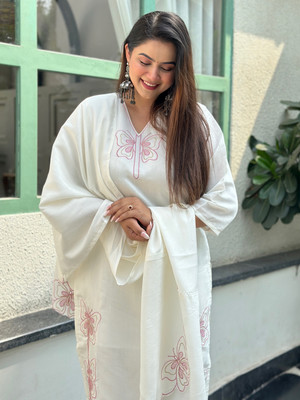 VredeVogel Embroidered Kurta, Trouser/Pant & Dupatta Set