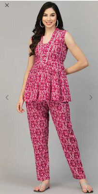 THAWAR JI Top Pant Co-ords Set