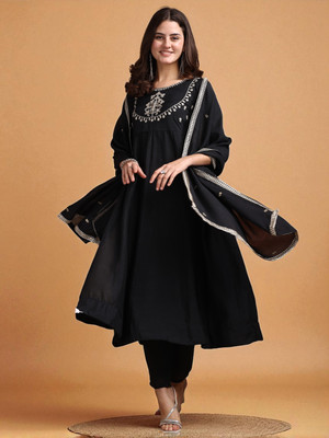 f cloth Women Kurta Pant Dupatta Set