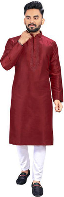 AKSHAT CREATION Men Kurta Pyjama Set