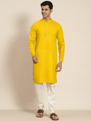 CHIRASVI Men Kurta Pyjama Set