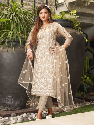 Tikhi Imli Women Kurta Pant Dupatta Set