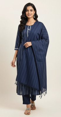 Get smart wear Women Kurta Pant Dupatta Set