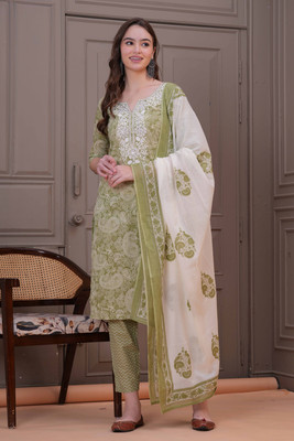 Oh Mi Dios Women Kurta Pant Dupatta Set