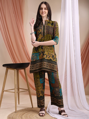 berrylicious Women Ethnic Top Palazzo Set