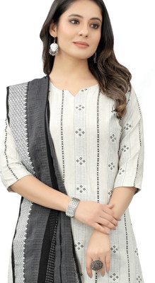 Get smart wear Woven Kurta, Trouser/Pant & Dupatta Set