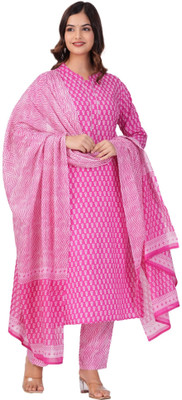 VENUSY Women Kurta Pant Dupatta Set