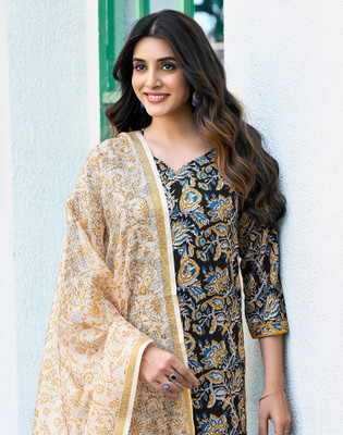 Skylee Women Kurta Pant Dupatta Set