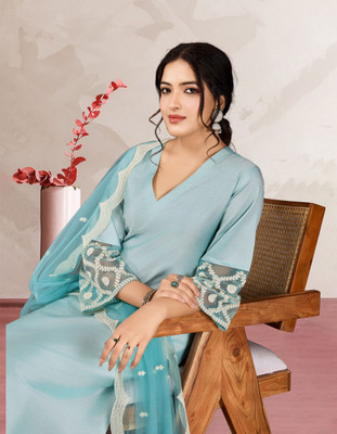 Divastri Women Kurta Pant Dupatta Set