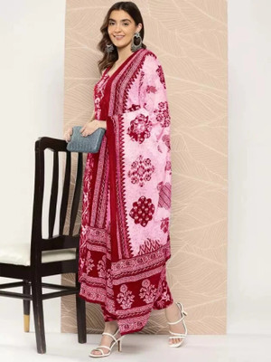 HouseOfCommon Women Kurti Pant Dupatta Set