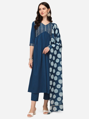 FIORRA Women Kurta Pant Dupatta Set