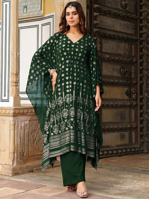 Janasya Women Kurti Palazzo Set