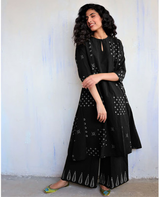 Anni Designer Women Kurta Palazzo Set