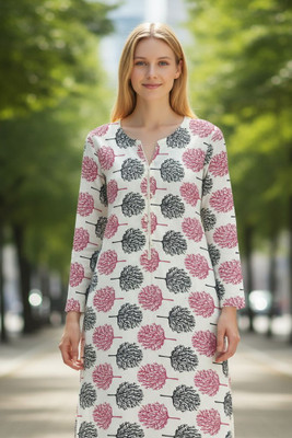 tecido trendze Women Kurta Palazzo Set