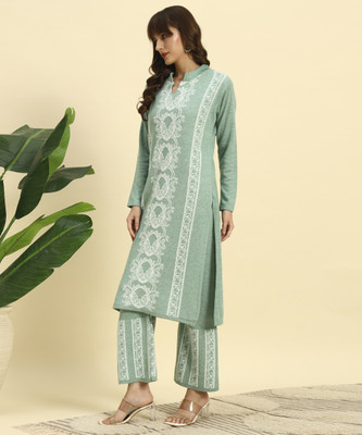 CANBLAR Women Kurta Palazzo Set