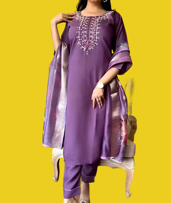 RUDKI ENTERPRISE Women Kurta Pant Dupatta Set