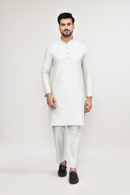 POLY2FAB Men Kurta Pyjama Set