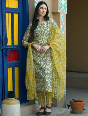 SHREE SHYAM FASHION Women Kurta Pant Dupatta Set