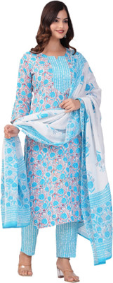 VENUSY Women Kurta Pant Dupatta Set