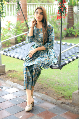 Sefali Women Ethnic Top Pant Set