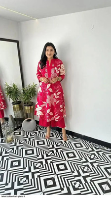 FABFOZY Women Kurta Palazzo Set